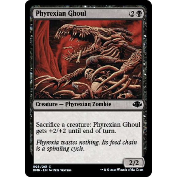 MtG Dominaria Remastered Common Phyrexian Ghoul #98