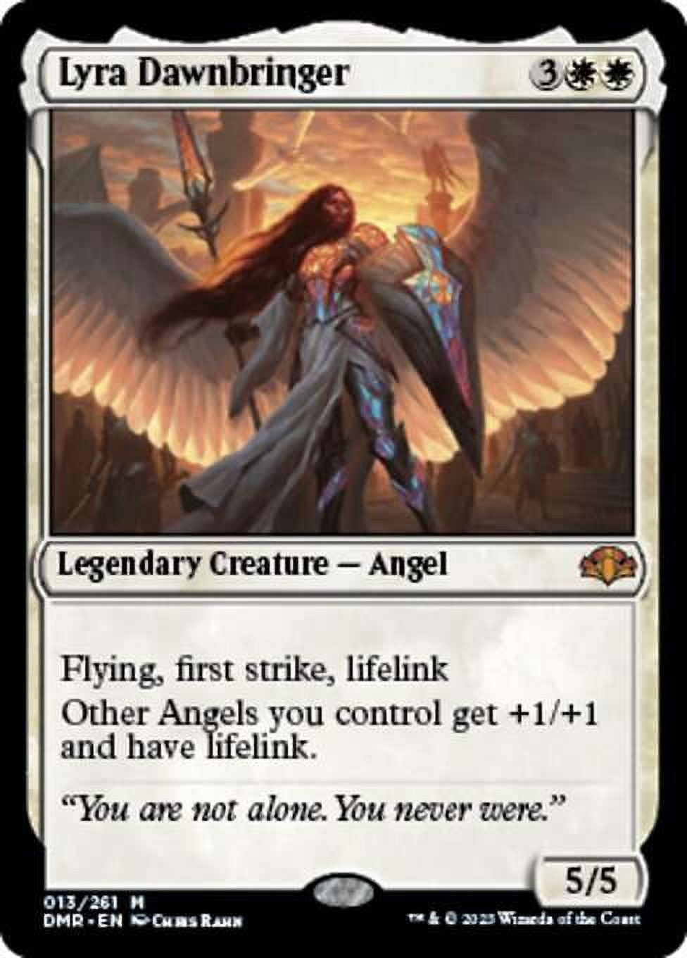 MtG Dominaria Remastered Mythic Rare Lyra Dawnbringer - Walmart.com MtG Dominaria Remastered Mythic Rare Lyra Dawnbringer - Walmart.com
