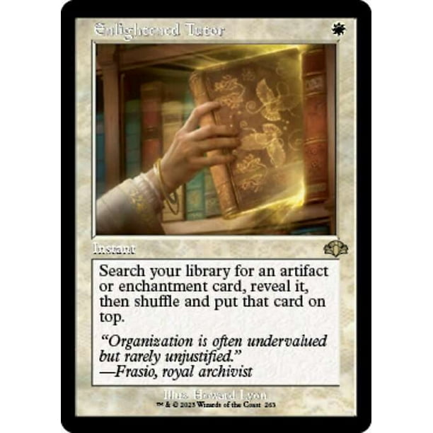 FOIL Enlightened Tutor 悟りの教示者 EDH 英)【Foil】悟りの教示者 / Enlightened Tutor【DMR】 No.006