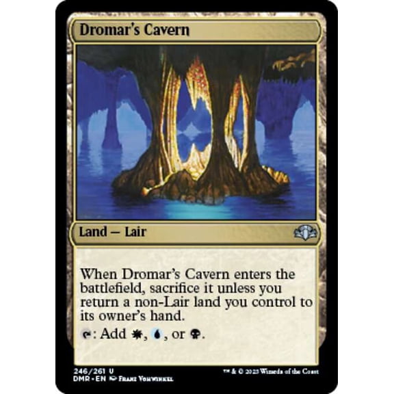 MtG Dominaria Remastered Uncommon Dromar's Cavern #246