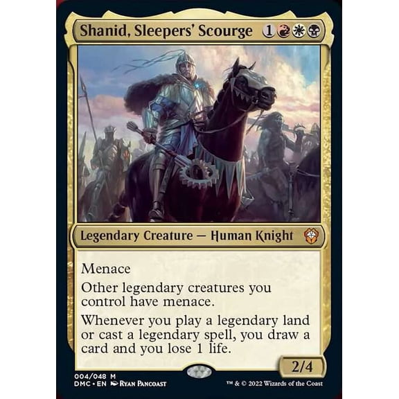 MtG Dominaria United Commander Mythic Rare Shanid, Sleepers' Scourge [FOIL] #4