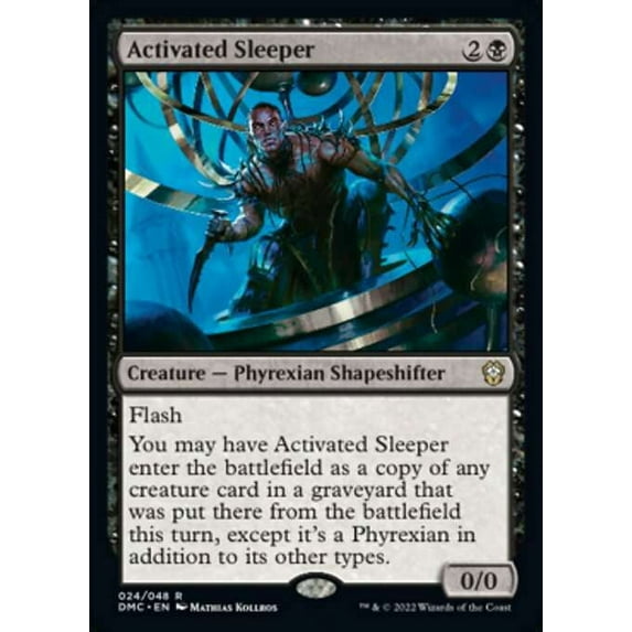MtG Dominaria United Commander Rare Activated Sleeper (Set Booster FOIL) #24