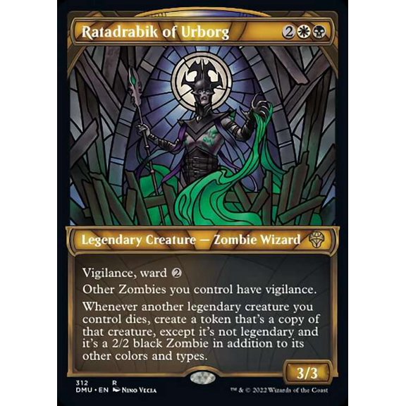MtG Dominaria United Rare Ratadrabik of Urborg [Showcase FOIL] #312