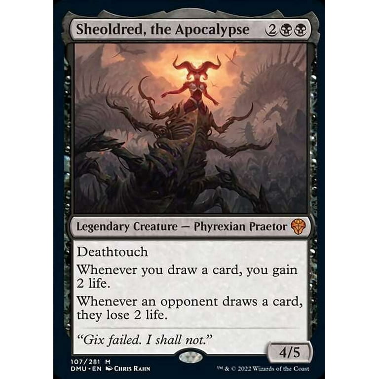 MtG Dominaria United Sheoldred, the Apocalypse - Walmart.com MtG Dominaria United Sheoldred, the Apocalypse - Walmart.com