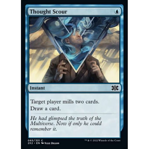 MtG Double Masters 2022 Common Thought Scour #65