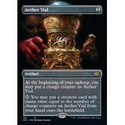 MtG Double Masters 2022 Rare Aether Vial Alternate Art Borderless FOIL #391