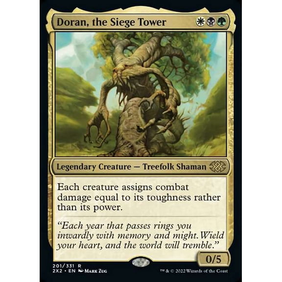 MtG Double Masters 2022 Rare Doran, the Siege Tower #201