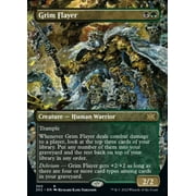 MtG Double Masters 2022 Rare Grim Flayer Alternate Art Borderless #380