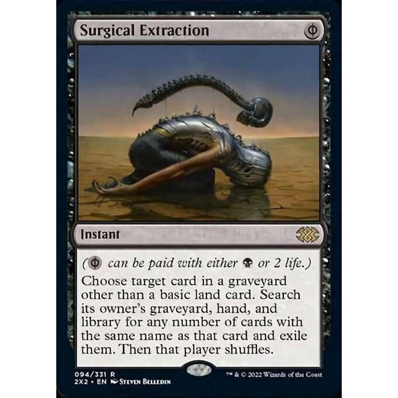 MtG Double Masters 2022 Rare Surgical Extraction #94