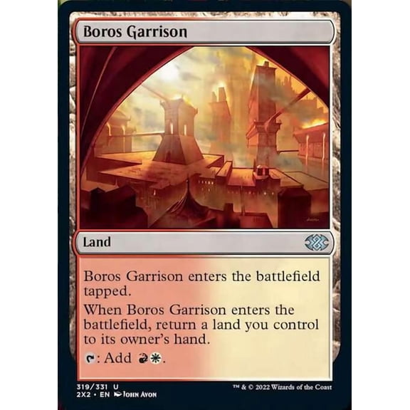 MtG Double Masters 2022 Uncommon Boros Garrison #319