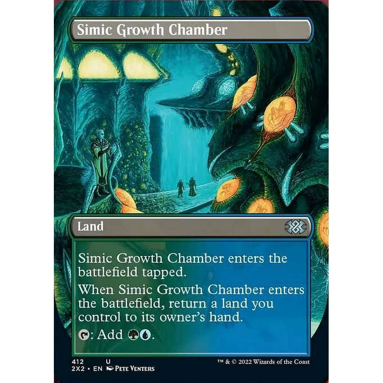 MtG Double Masters 2022 Uncommon Simic Growth Chamber (Alternate