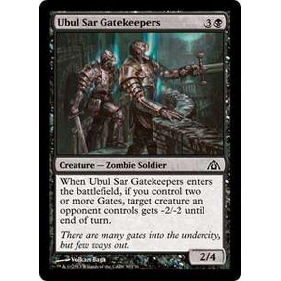 MtG Dragon's Maze Common Ubul Sar Gatekeepers (Foil) #30