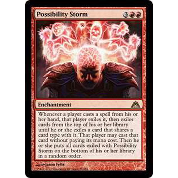 MtG Dragon's Maze Rare Possibility Storm #34