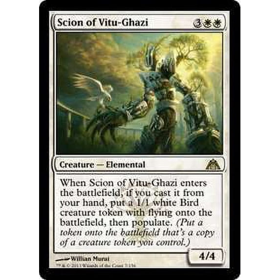 MtG Dragon's Maze Rare Scion of Vitu-Ghazi (Foil) #7