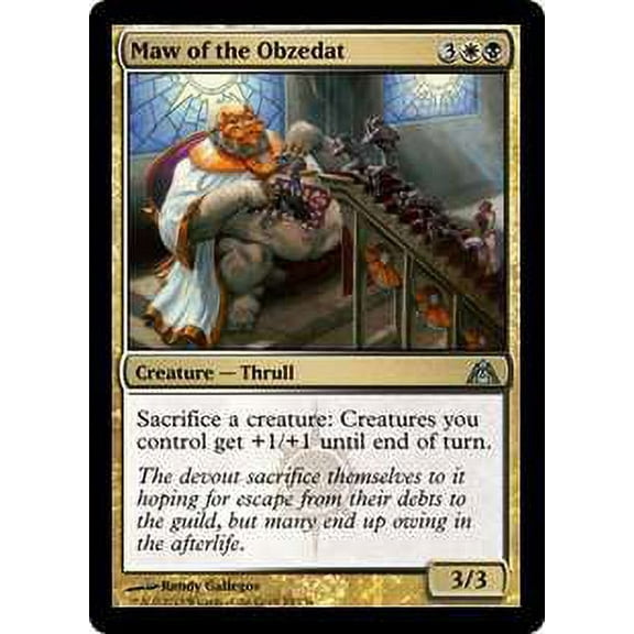 MtG Dragon's Maze Uncommon Maw of the Obzedat (Foil) #83
