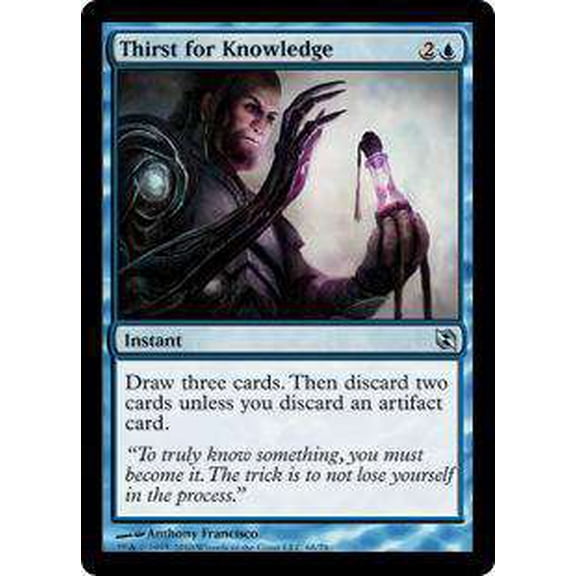 MtG Duel Decks: Elspeth vs. Tezzeret Uncommon Thirst for Knowledge #68