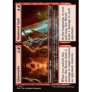 MtG Duskmourn House of Horror Common Glassworks // Shattered Yard #137