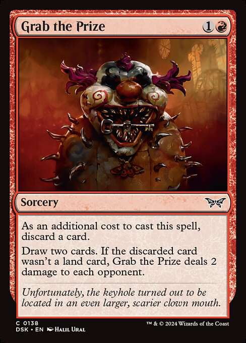 mtg duskmourn card prices Magic The Gathering House of Horror Single Uncommon Break Down the Door 170 Surveil 2 FOIL - MTG Jump Scare