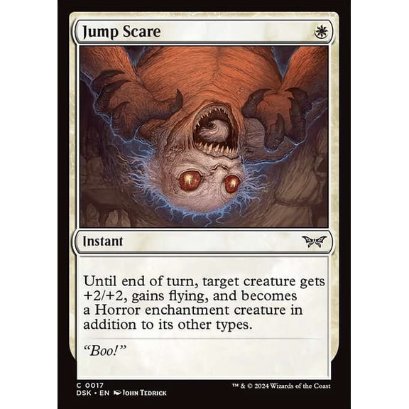 MtG Duskmourn: House of Horror Common Jump Scare [FOIL] #17