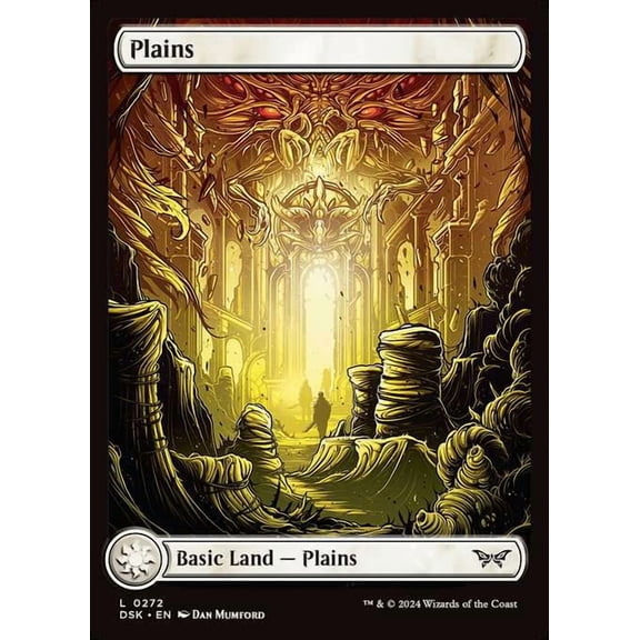 MtG Duskmourn: House of Horror Common Plains [FOIL] #272