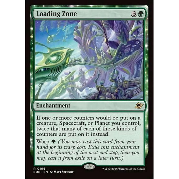 MtG Edge of Eternities Rare Loading Zone #196