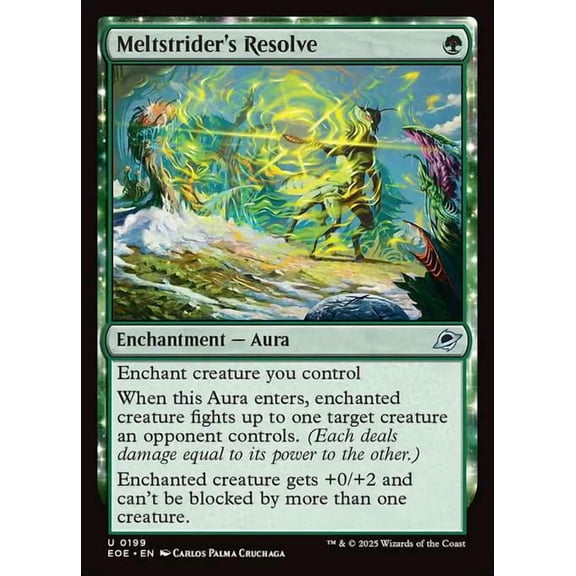 MtG Edge of Eternities Uncommon Meltstrider's Resolve #199