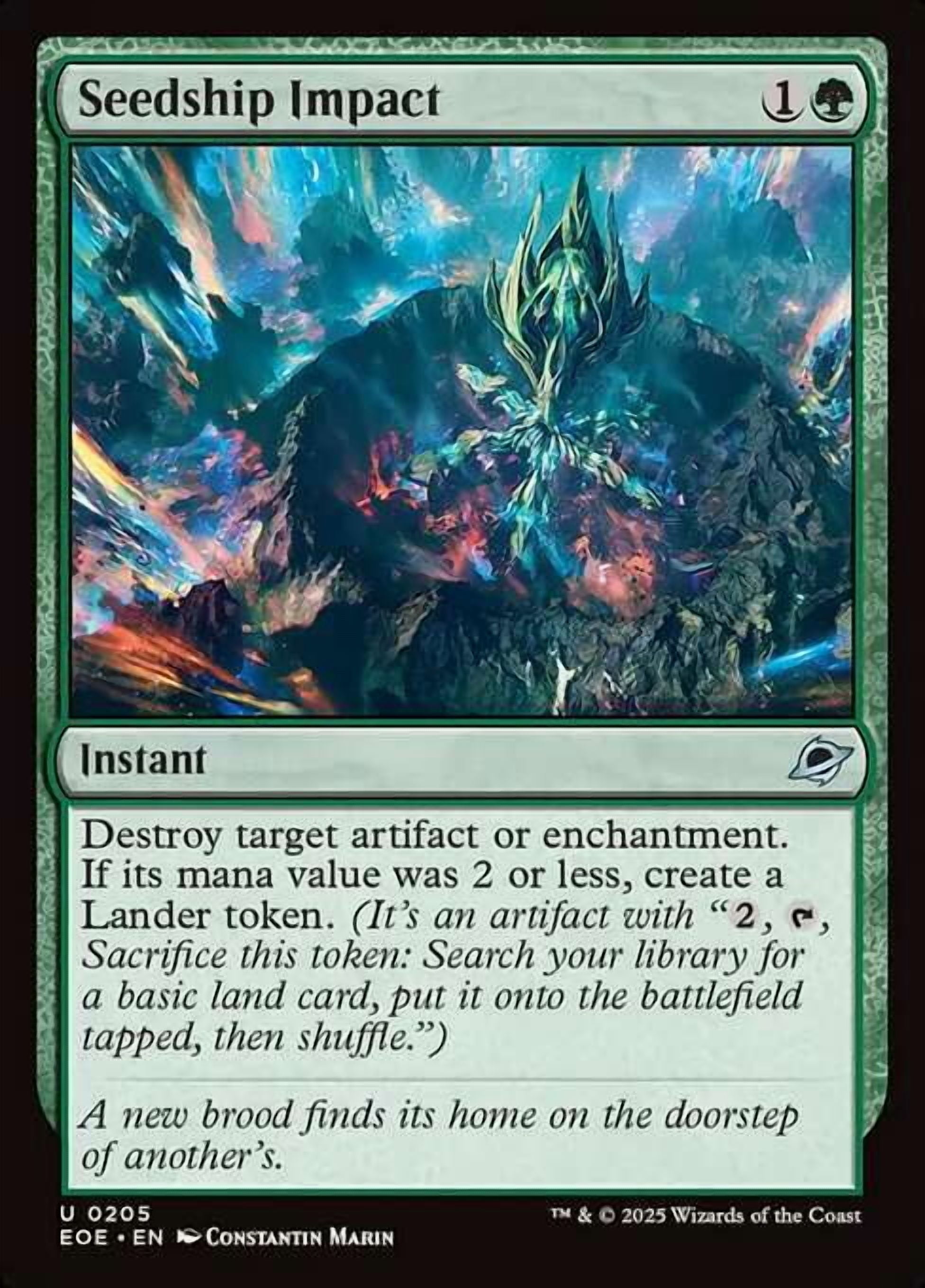 MtG Edge of Eternities Uncommon Seedship Impact (FOIL) #205 - Walmart.com MtG Edge of Eternities Uncommon Seedship Impact (FOIL) #205 - Walmart.com