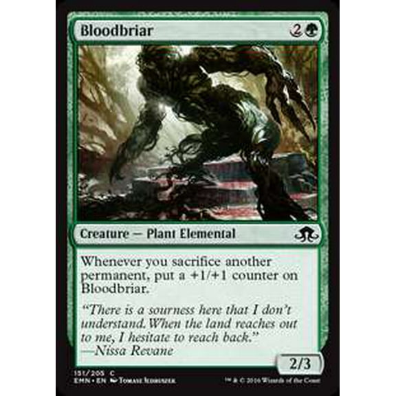 MtG Eldritch Moon Common Bloodbriar (Foil) #151