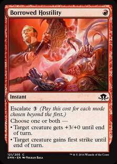 MtG Eldritch Moon Common Borrowed Hostility (Foil) #121 - Walmart.com
