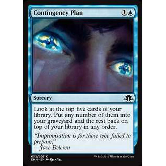 MtG Eldritch Moon Common Contingency Plan (Foil) #52