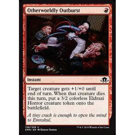 MtG Eldritch Moon Common Otherworldly Outburst (Foil) #138