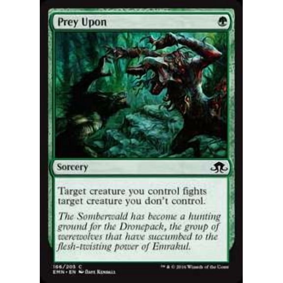 MtG Eldritch Moon Common Prey Upon (Foil) #166