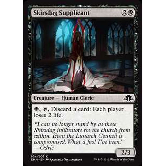 MtG Eldritch Moon Common Skirsdag Supplicant (Foil) #104