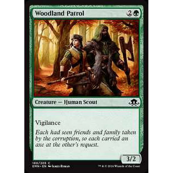 MtG Eldritch Moon Common Woodland Patrol (Foil) #180