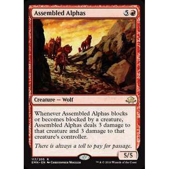 MtG Eldritch Moon Rare Assembled Alphas #117