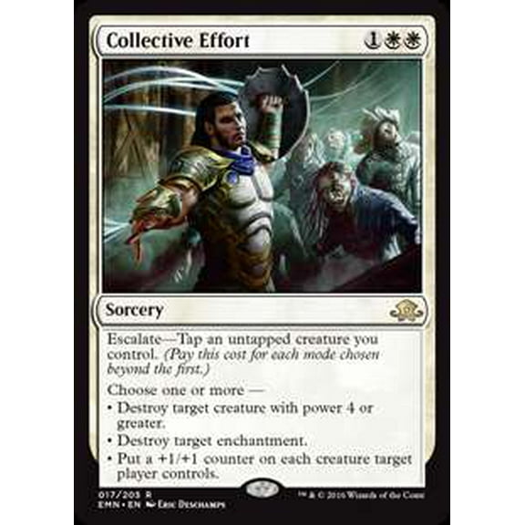 MtG Eldritch Moon Rare Collective Effort (Foil) #17