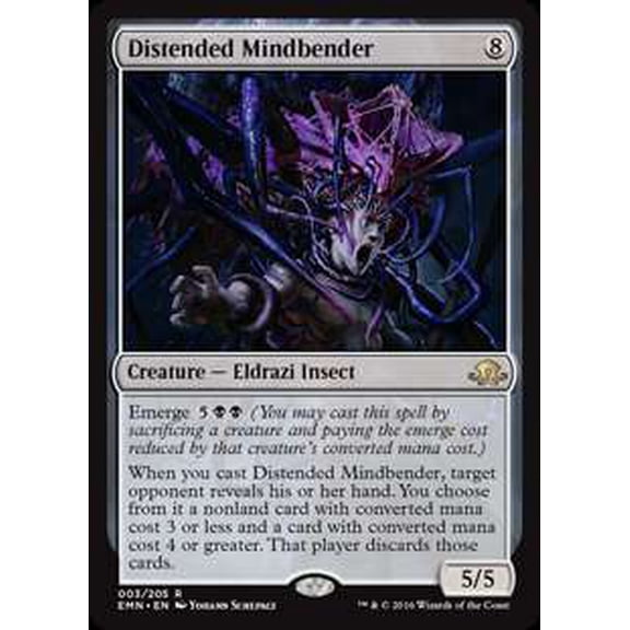 MtG Eldritch Moon Rare Distended Mindbender (Foil) #3