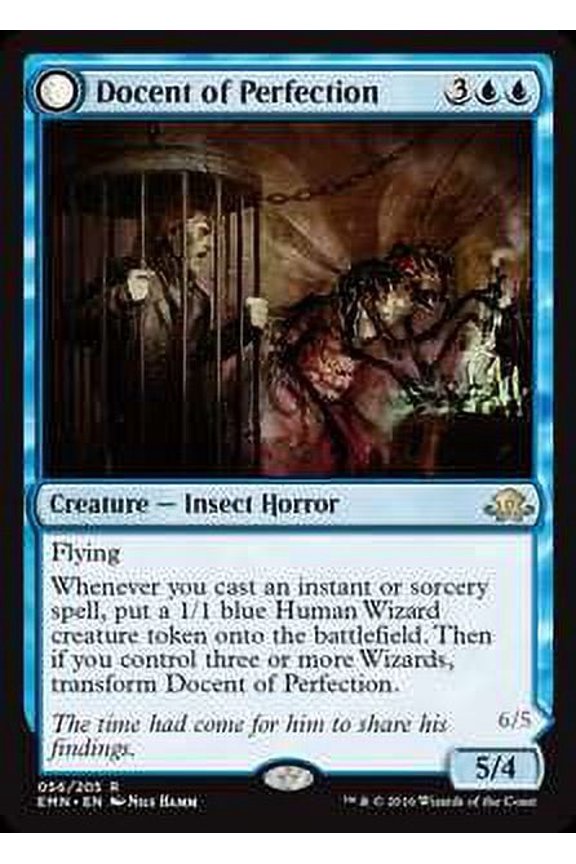 MtG Eldritch Moon Rare Docent of Perfection #56