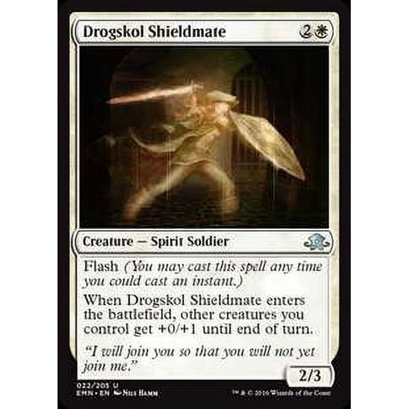 MtG Eldritch Moon Uncommon Drogskol Shieldmate (Foil) #22