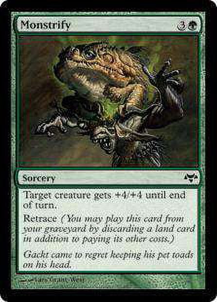 MtG Eventide Common Monstrify (Foil) #70 - Walmart.com MtG Eventide Common Monstrify (Foil) #70 - Walmart.com