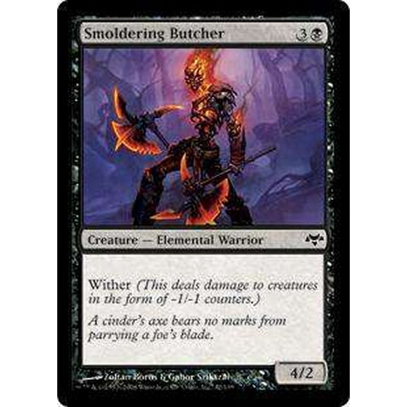 MtG Eventide Common Smoldering Butcher (Foil) #42
