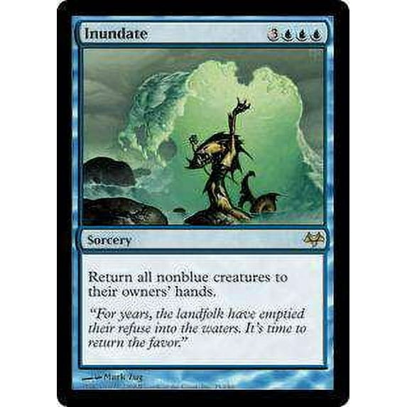 MtG Eventide Rare Inundate (Foil) #25