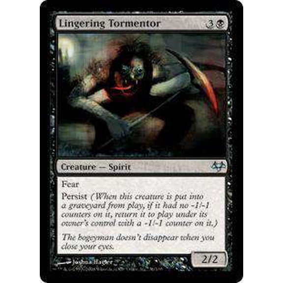 MtG Eventide Uncommon Lingering Tormentor #36