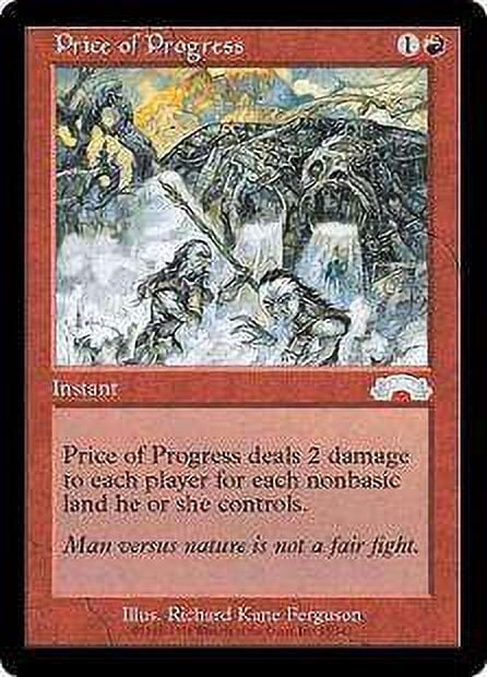 MtG Exodus Uncommon Price of Progress #95 - Walmart.com