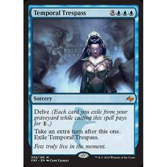MtG Fate Reforged Mythic Rare Temporal Trespass #55