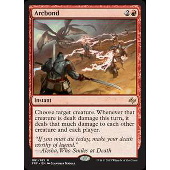 MtG Fate Reforged Rare Arcbond (Foil) #91