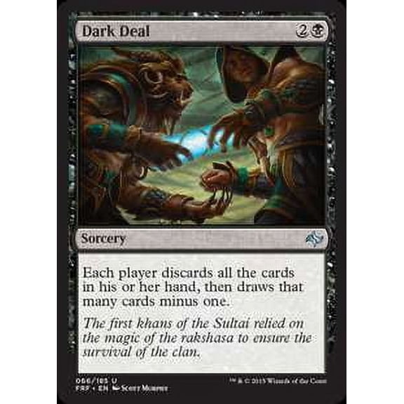 MtG Fate Reforged Uncommon Dark Deal #66