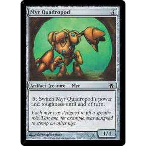 MtG Fifth Dawn Common Myr Quadropod #138