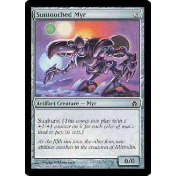 MtG Fifth Dawn Common Suntouched Myr #160