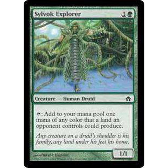 MtG Fifth Dawn Common Sylvok Explorer #93